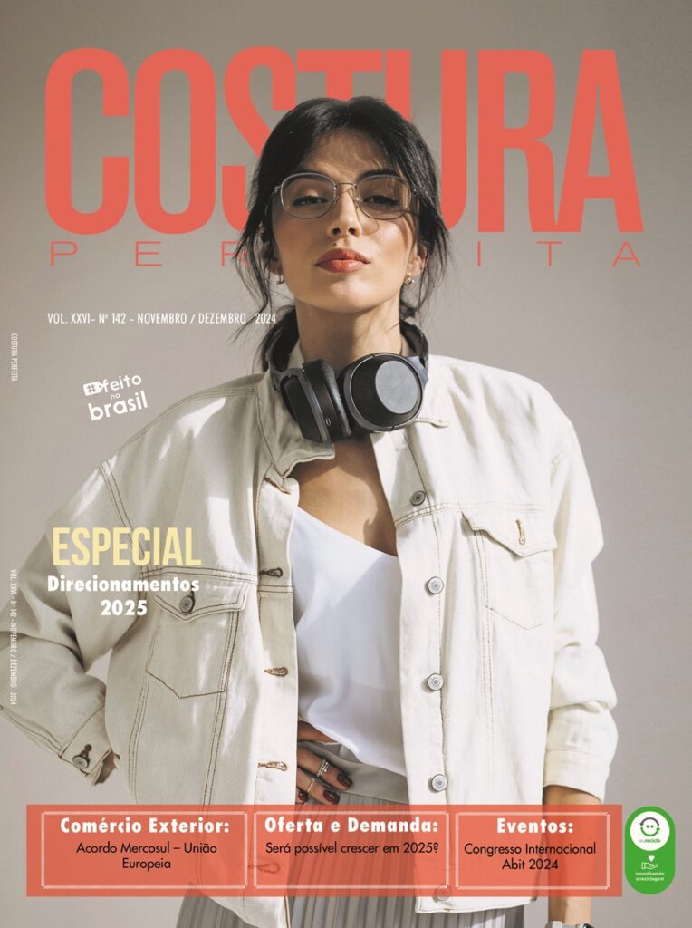 Revista Costura Perfeita - Edição Ano XXVI - Nº 142 - Nov/Dez 2024