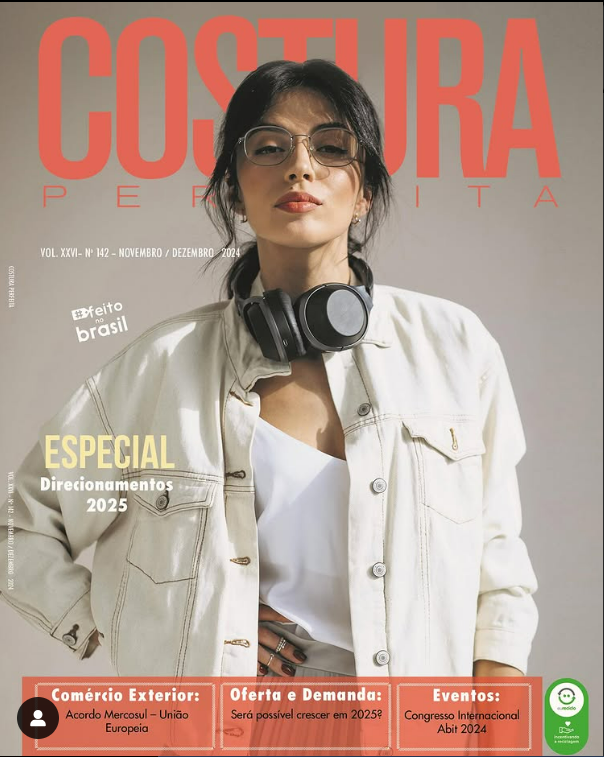 Revista Costura Perfeita - Edição Ano XXVI - Nº 142 - Nov/Dez 2024