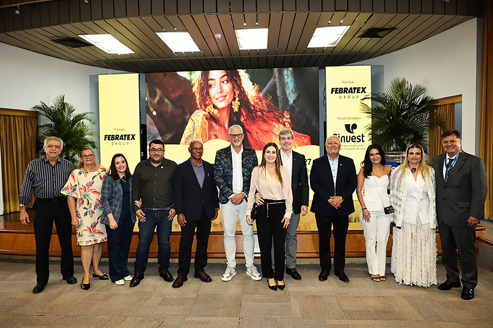 FEBRATEX GROUP E SINVEST ANUNCIAM O LANÇAMENTO DA GOIÁS TECH FASHION 2027